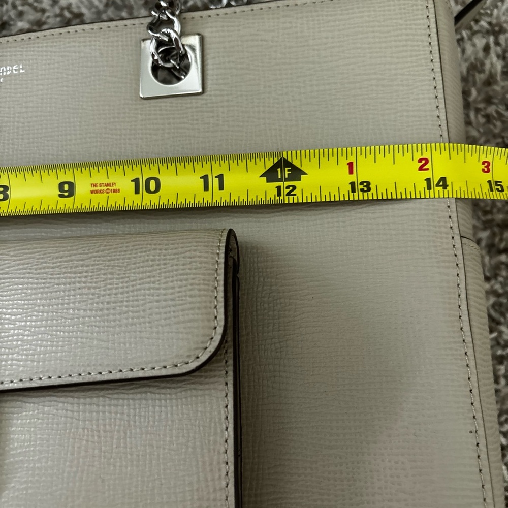 Henri Bendel stone  Waldorf leather chain nwot tote  bags - Picture 5 of 13